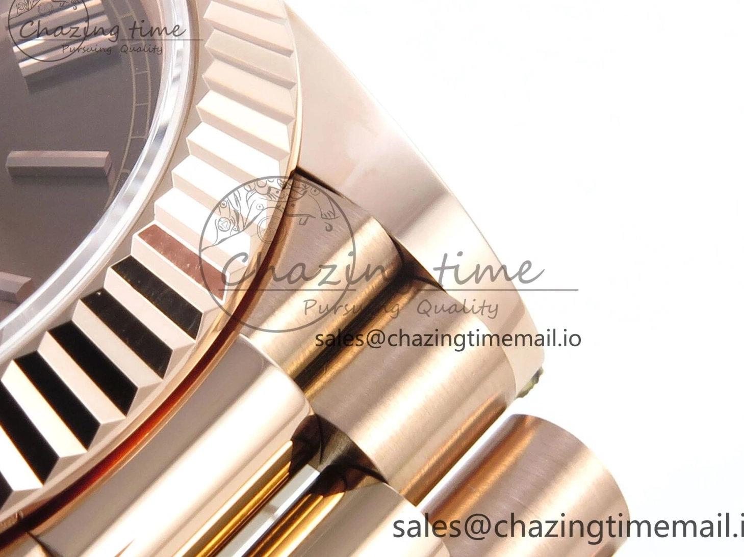 Edition RG Best Weight) Noob on Roman A2836 Bracelet 228235 Dial President 1:1 Date 40 Day (Gain Brown 0503